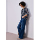 CAMISA MUJER  STREET CHIFFON TUNIC BLOUSE W TAPE DE
