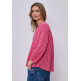 MUJER VICHY BUTTONED ROUNDNECK BLOUS 27504