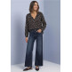 MUJER TUNIC BLOUSE W FRILL DETAILS 27874