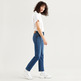 VAQUERO MUJER  LEVIS 501 CROP CHARLESTON OUTLASTED