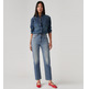 VAQUERO MUJER LEVIS 501® CROP TIRO ALTO