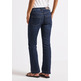 VAQUERO MUJER  STREET STYLE QR BOOTCUT,HW,DARK BLUE