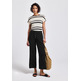 PANTALÓN MUJER STREET STYLE QR EMEE SOLID HW WIDE LE