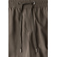 PANTALÓN MUJER STREET STYLE QR EMEE SOLID HW WIDE LE