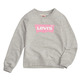 SUDADERA NIÑA  LEVIS KIDS 60% COTTON, 40% POLYESTER LVG KEY ITEM LOGO CREW