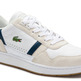 ZAPATILLA EN PIEL Y ANTE TRICOLOR HOMBRE LACOSTE T-CLIP
