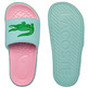 SANDALIA MUJER LACOSTE CROCO DUALISTE