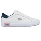 ZAPATILLA EN PIEL TRICOLOR HOMBRE LACOSTE POWERCOURT
