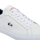ZAPATILLA EN PIEL TRICOLOR HOMBRE LACOSTE POWERCOURT