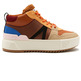 ZAPATILLA DE PIEL COMBINADA MUJER LACOSTE L002 WINTER MID