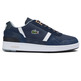 ZAPATILLA DE PIEL Y ANTE HOMBRE LACOSTE T-CLIP
