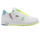 ZAPATILLA CON DETALLES MULTICOLOR NIÑO LACOSTE T-CLIP