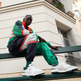 ZAPATILLA EN PIEL CON LOGO BORDADO HOMBRE LACOSTE LINESHOT