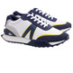 ZAPATILLA EN PIEL Y PANA HOMBRE LACOSTE T-SPIN DELUXE