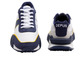 ZAPATILLA EN PIEL Y PANA HOMBRE LACOSTE T-SPIN DELUXE