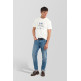 CAMISETA HOMBRE  GAS DHARIS M/CBLUE""