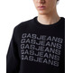JERSEY DE PUNTO CON LOGO BORDADO HOMBRE GAS ALEX/R BRANDING