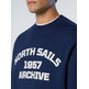 JERSEY HOMBRE  NORTH SAILS CREWNECK  SWEATER W/GRAPHIC