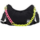 BOLSO MUJER  MUNICH MH CROSSBODY BAGUETTE BLACK
