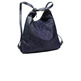 BOLSO-MOCHILA CON PRINT JACQUARD MUJER ABBACINO