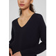 JERSEY CON ESCOTE EN PICO MUJER ESPRIT