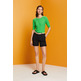 PANTALÓN CORTO CON CINTURÓN TRENZADO MUJER ESPRIT