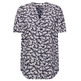 BLUSA ESTAMPADA DE CUELLO EN PICO MUJER ESPRIT