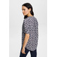 BLUSA ESTAMPADA DE CUELLO EN PICO MUJER ESPRIT