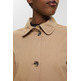 CHAQUETA DE ALGODÓN DE CORTE CUADRADO MUJER ESPRIT