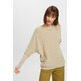 JERSEY CON MANGAS MURCIÉLAGO EN PUNTO ACANALADO MUJER ESPRIT