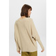 JERSEY CON MANGAS MURCIÉLAGO EN PUNTO ACANALADO MUJER ESPRIT