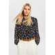 BLUSA DE GASA CON ESTAMPADO MUJER ESPRIT