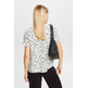 BLUSA ESTAMPADA CON ESCOTE PICO MUJER ESPRIT