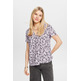 BLUSA ESTAMPADA CON ESCOTE PICO MUJER ESPRIT
