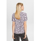 BLUSA ESTAMPADA CON ESCOTE PICO MUJER ESPRIT