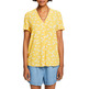 BLUSA ESTAMPADA CON ESCOTE PICO MUJER ESPRIT