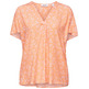 BLUSA ESTAMPADA CON ESCOTE PICO MUJER ESPRIT