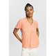 BLUSA ESTAMPADA CON ESCOTE PICO MUJER ESPRIT