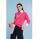 JERSEY DE ALGODÓN CON CUELLO REDONDO MUJER ESPRIT