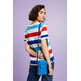 CAMISETA DE TEJIDO JERSEY A RAYAS MUJER ESPRIT