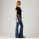 VAQUERO MUJER  LEVI'S 726 HR FLARE BLUE WAVE MID