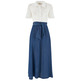 VESTIDO MUJER  YES ZEE ABITO DONNA CHEMISIER CON CINT