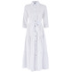 VESTIDO MUJER  YES ZEE ABITO DONNA CHEMISIER CON CINT