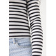 CAMISETA MANGA LARGA NIÑA GARCIA JEANS ACANALADA A RAYAS