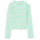 CAMISETA MANGA LARGA NIÑA GARCIA JEANS ACANALADA A RAYAS