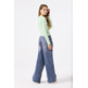 CAMISETA MANGA LARGA NIÑA GARCIA JEANS ACANALADA A RAYAS