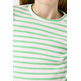 CAMISETA MANGA LARGA NIÑA GARCIA JEANS ACANALADA A RAYAS