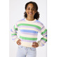 JERSEY CALADO NIÑA GARCIA JEANS A RAYAS