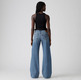 VAQUERO MUJER  LEVI'S LOW LOOSE RESCUED CITY