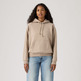 SUDADERA MUJER  LEVI'S EVERYDAY HOODIE TAUPE GRAY HEA